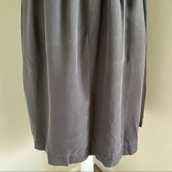 Lands’ End Canvas Gray Dress with Side Pockets, 2 - Picture 7 of 14